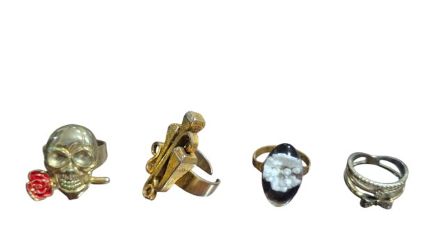 Lote de anéis diversos