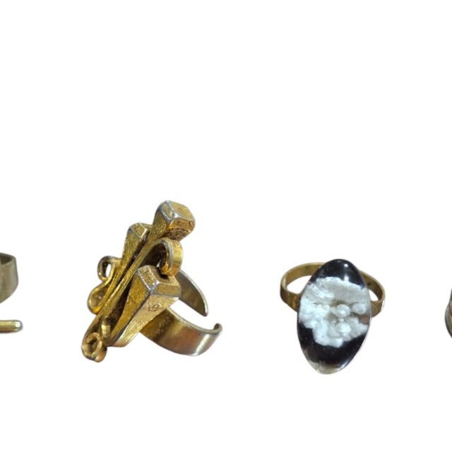Lote de anéis diversos