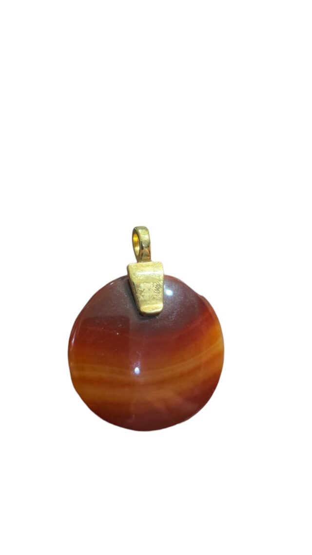 Pingente vintage de pedra