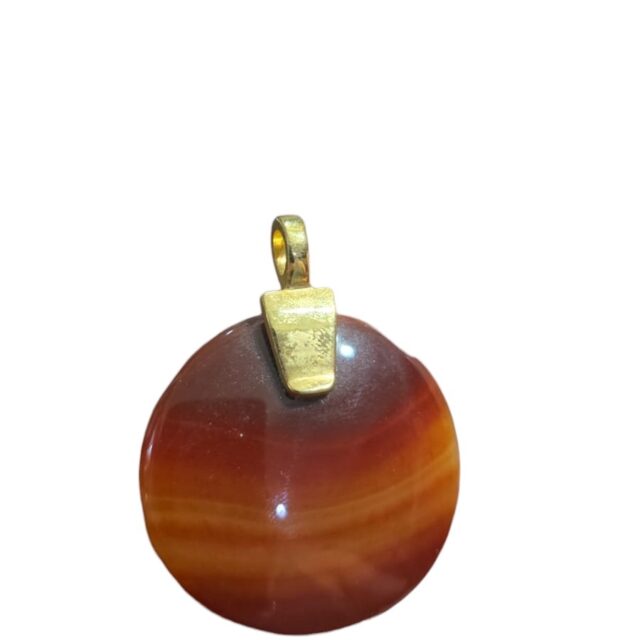 Pingente vintage de pedra