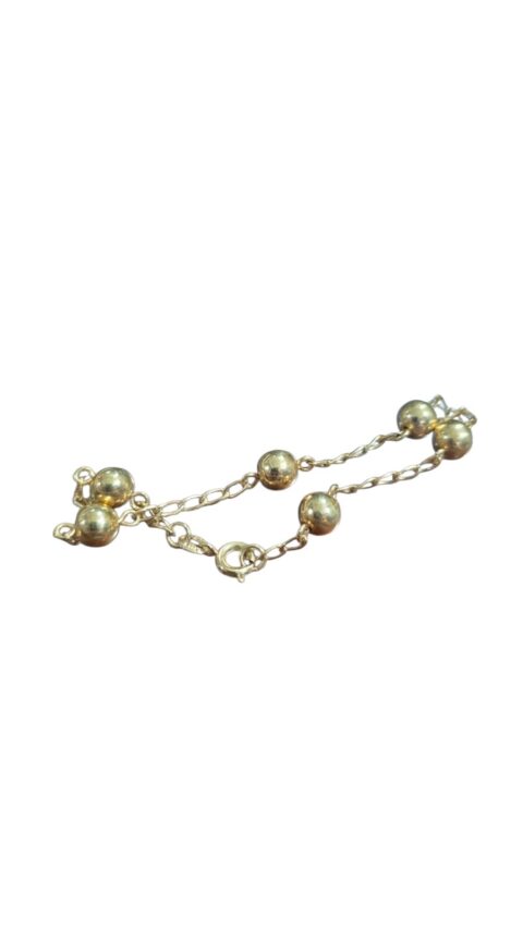 Elegante pulseira ou tornozeleira