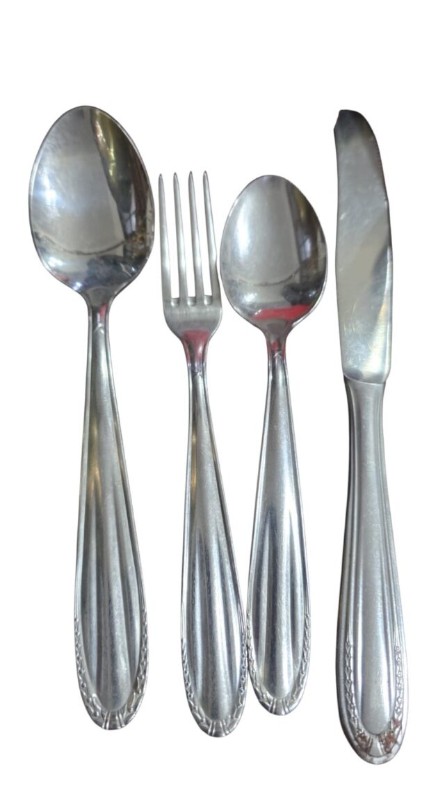 Quarteto de talheres Hércules inox