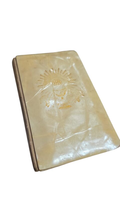 Antigo missal de eucaristia, década de 60