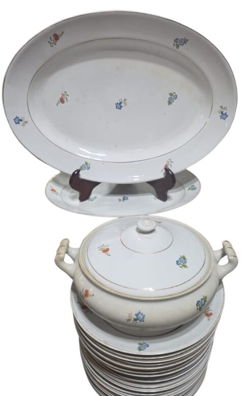 Conjunto de porcelana Barão do Rio Branco