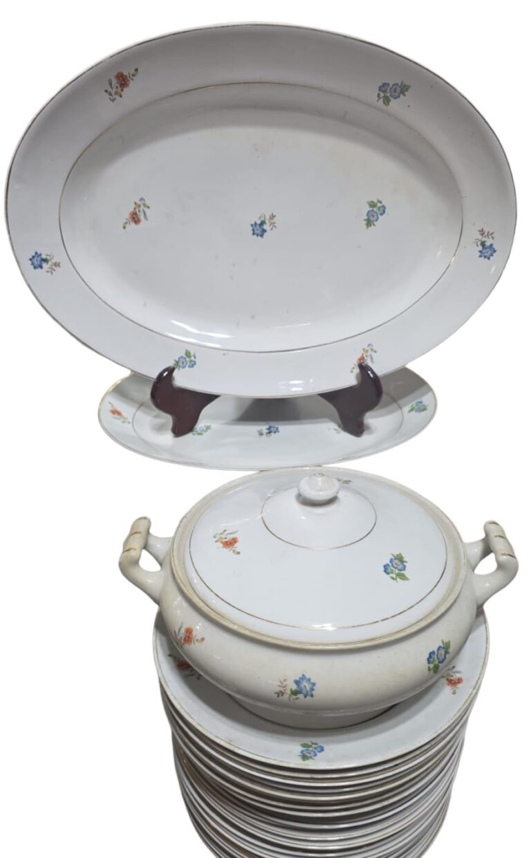 Conjunto de porcelana Barão do Rio Branco
