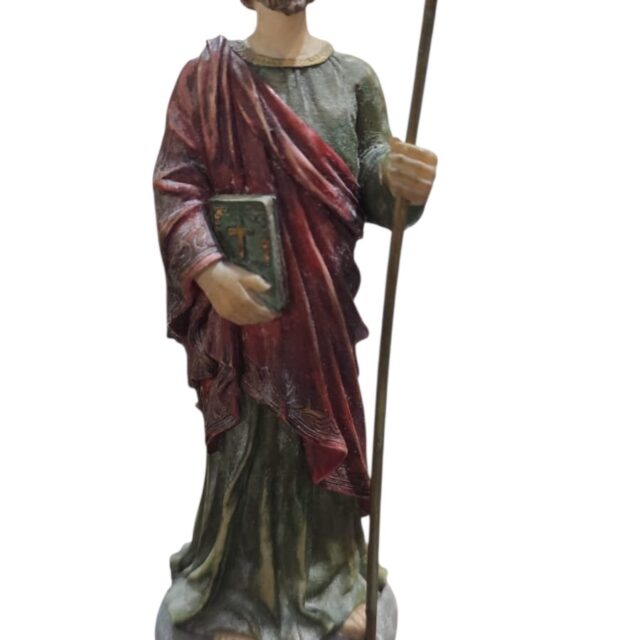 São Judas Tadeu de resina