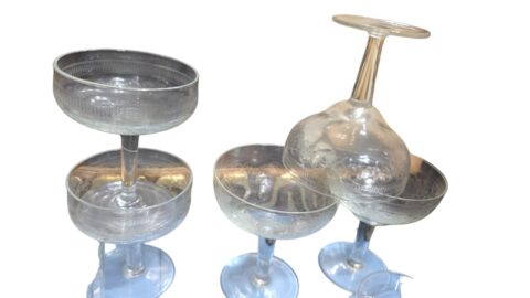 Conjunto de taças de cristal Saint Louis