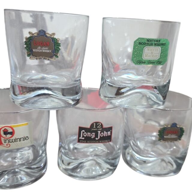 Conjunto de copos de whisky de cristal, ótima qualidade