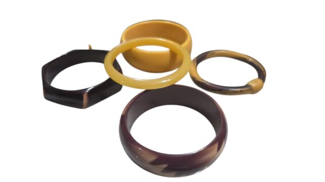 Lote de elegantes pulseiras vintage