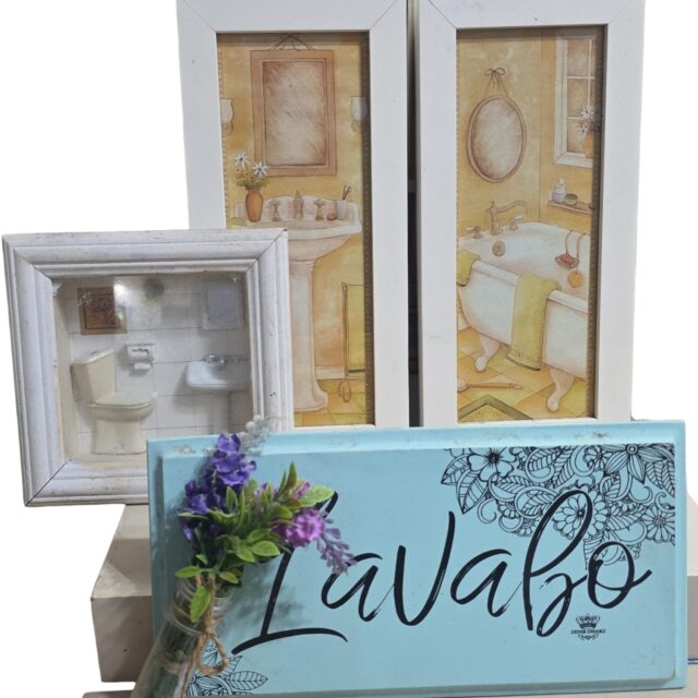 Quatro belas decorações para banheiro