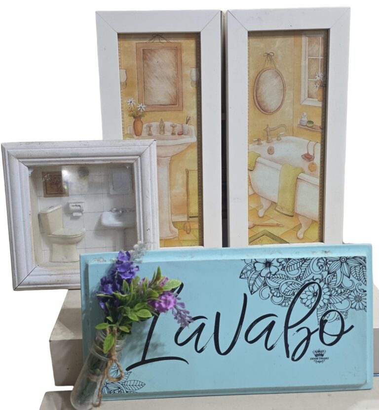 Quatro belas decorações para banheiro