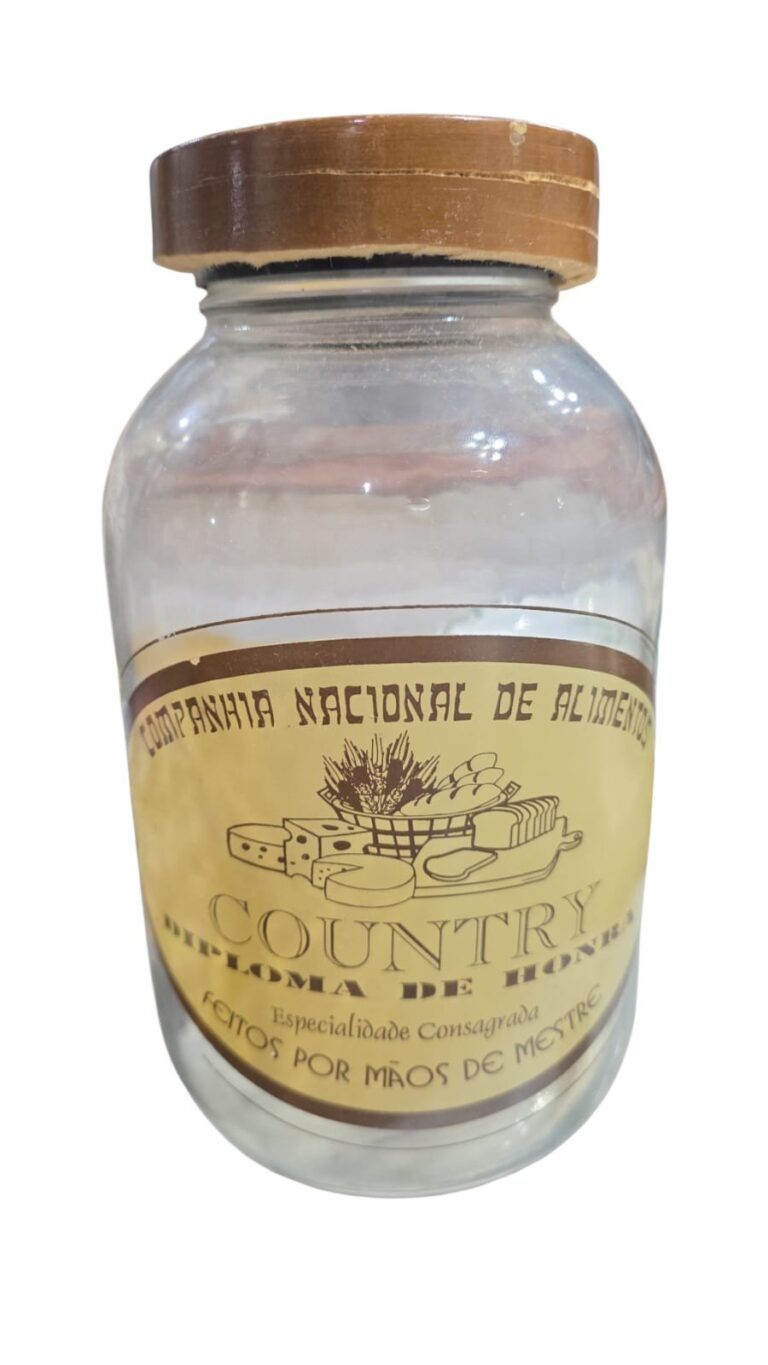 Grande pote de vidro