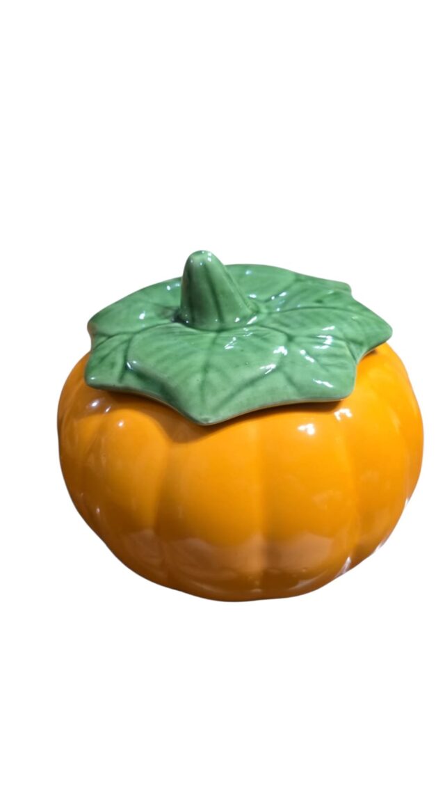 Pote de abóbora de louça, impecável