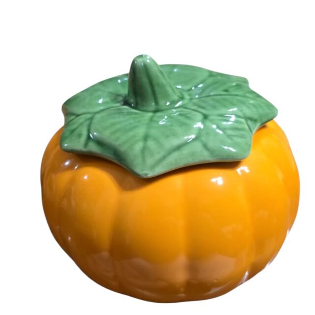 Pote de abóbora de louça, impecável