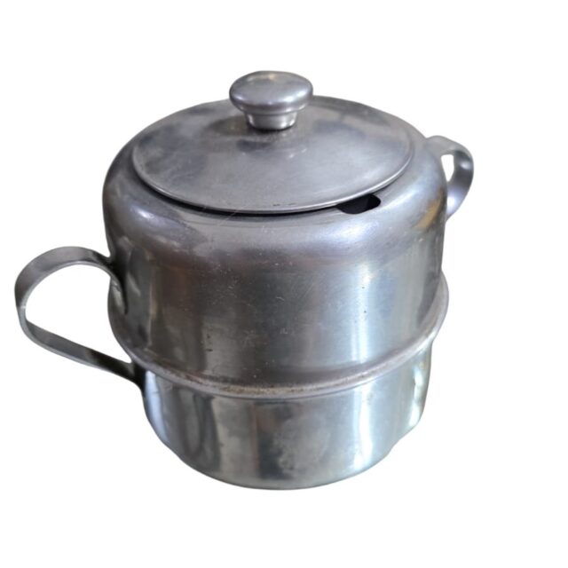 Antigo açucareiro inox