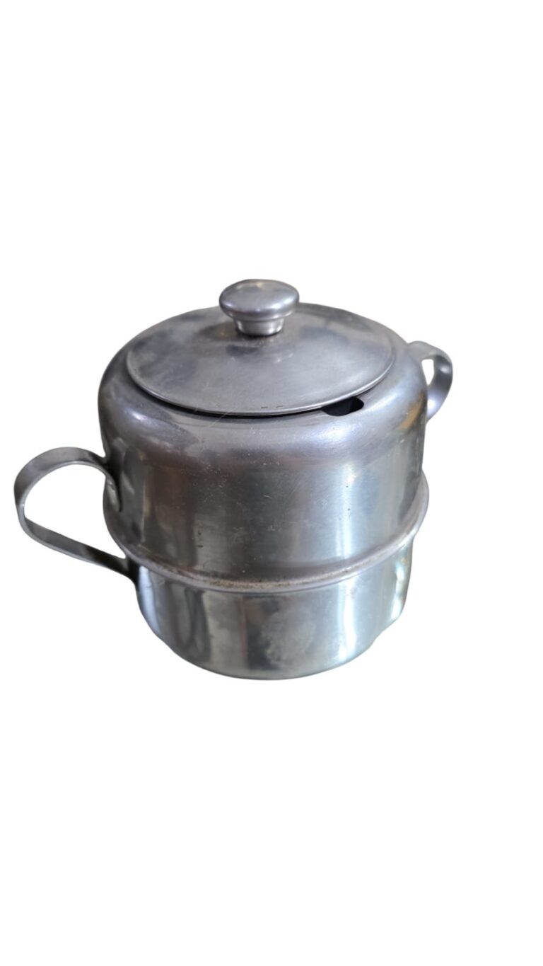 Antigo açucareiro inox