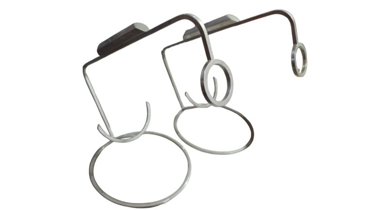 Elegantes porta garrafas espessurados a prata. (valor unitário)