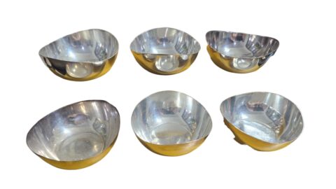Elegantes e antigos bowls de sobremesa. (valor unitário)