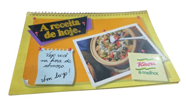 Antigo livro de receitas