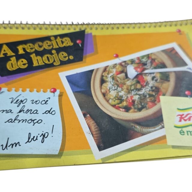 Antigo livro de receitas