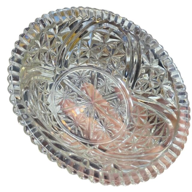 Elegante bowl fundo em vidrão