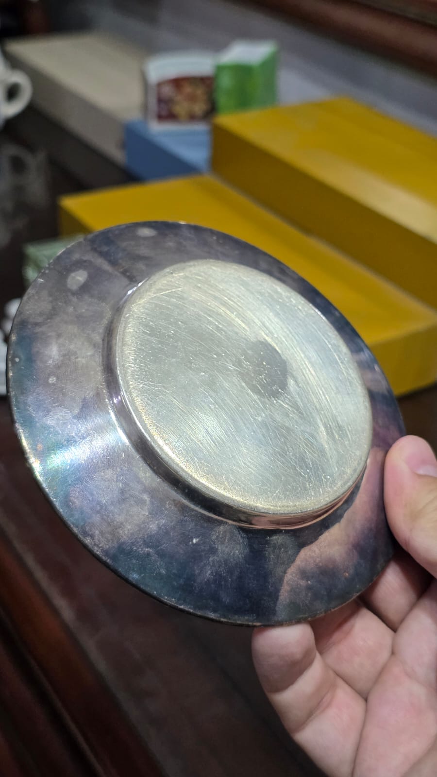 Porta garrafas em metal - Imagem 3