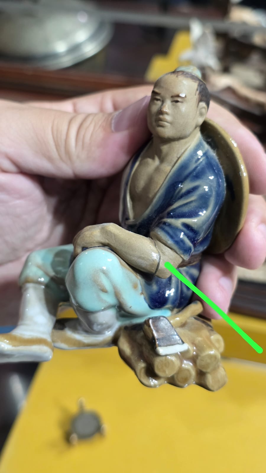 Estatueta em porcelana estilo "Mudman" - Imagem 4