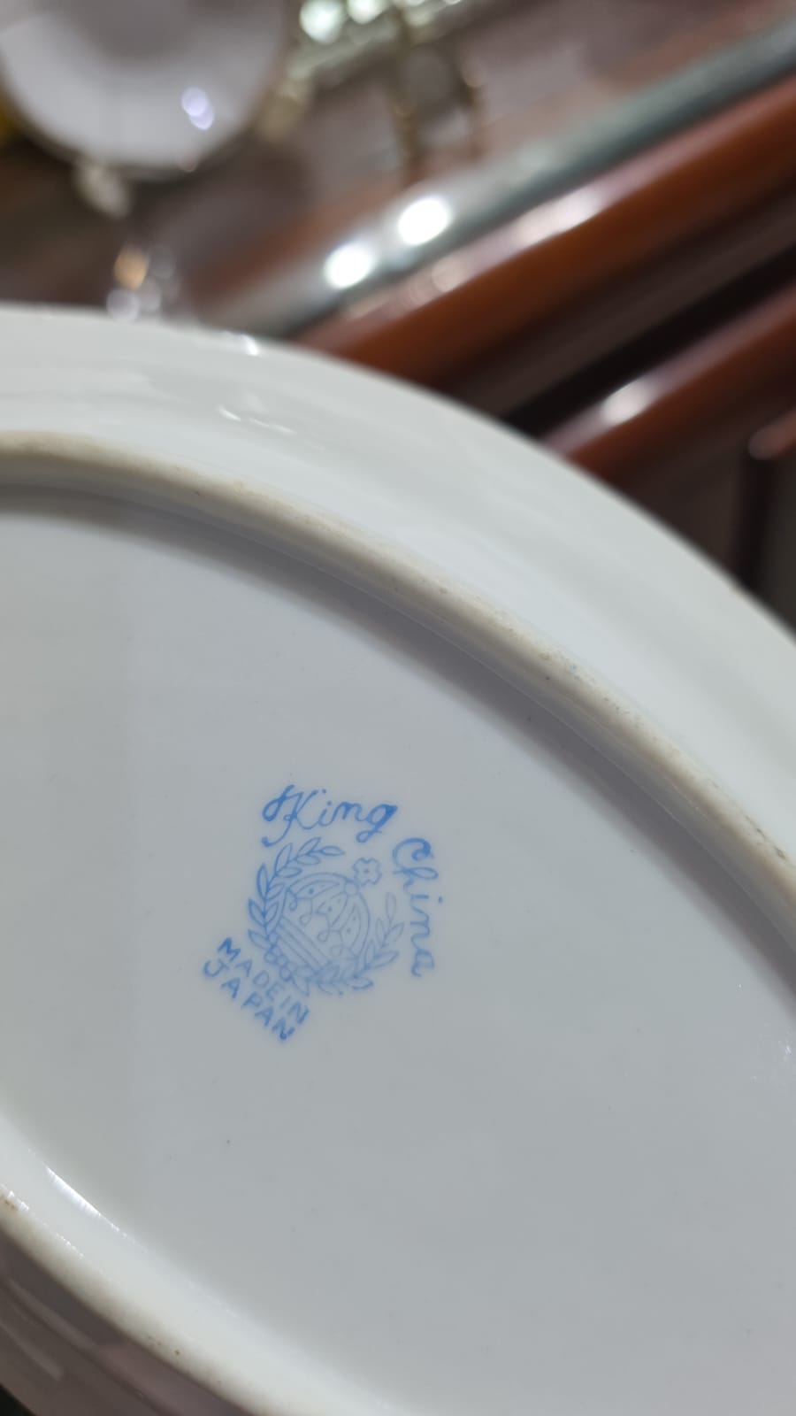 Elegante travessa em porcelana japonesa - Imagem 3