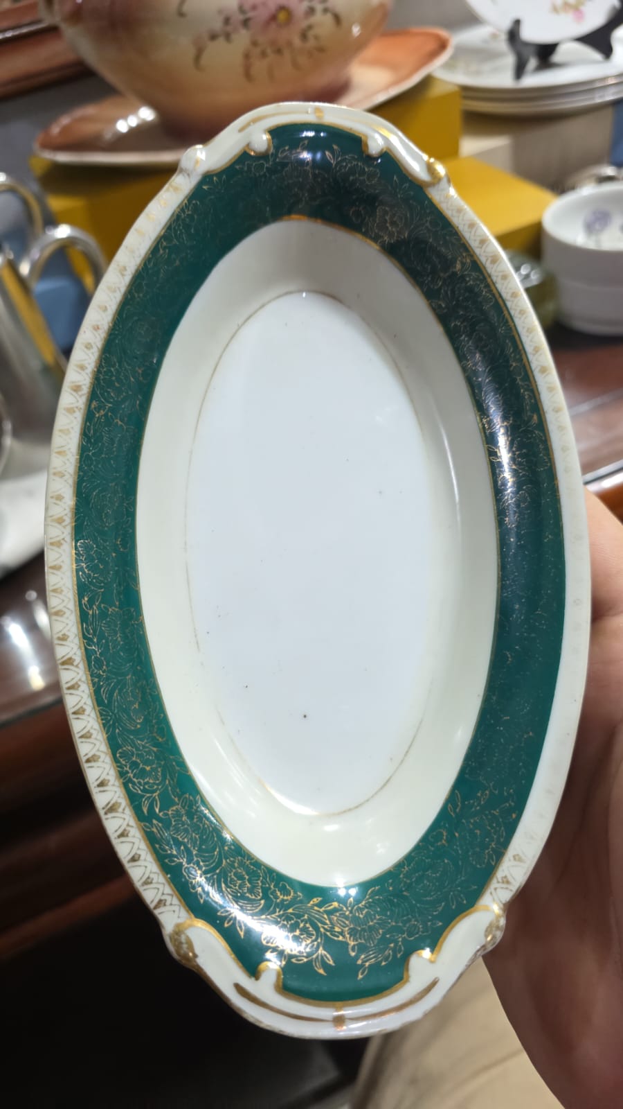 Elegante travessa em porcelana japonesa - Imagem 2
