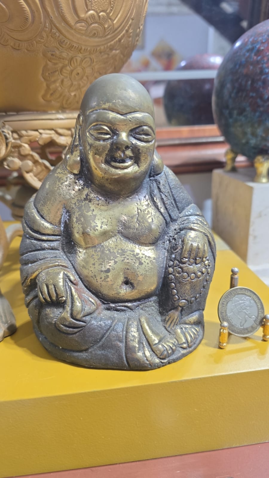 Antiga escultura de bronze - Imagem 2