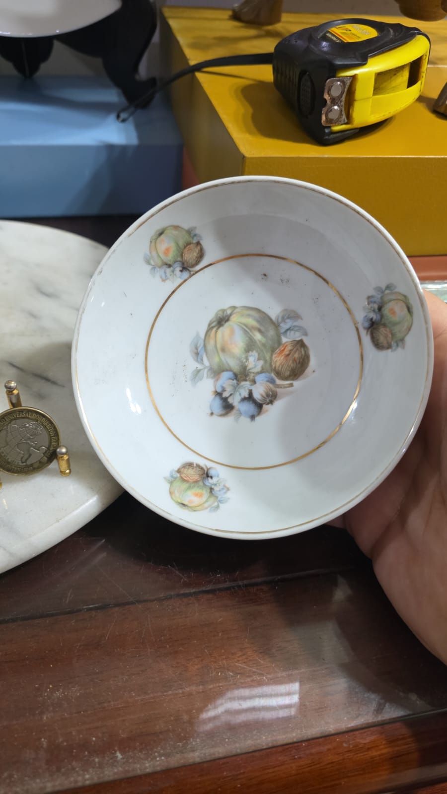 Antigo bowl de porcelana Schmidt - Imagem 2