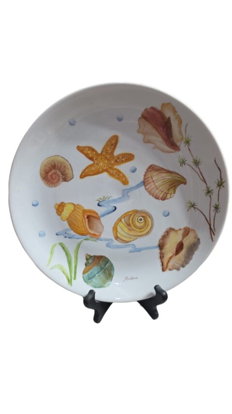 Porcelana pintada a mão