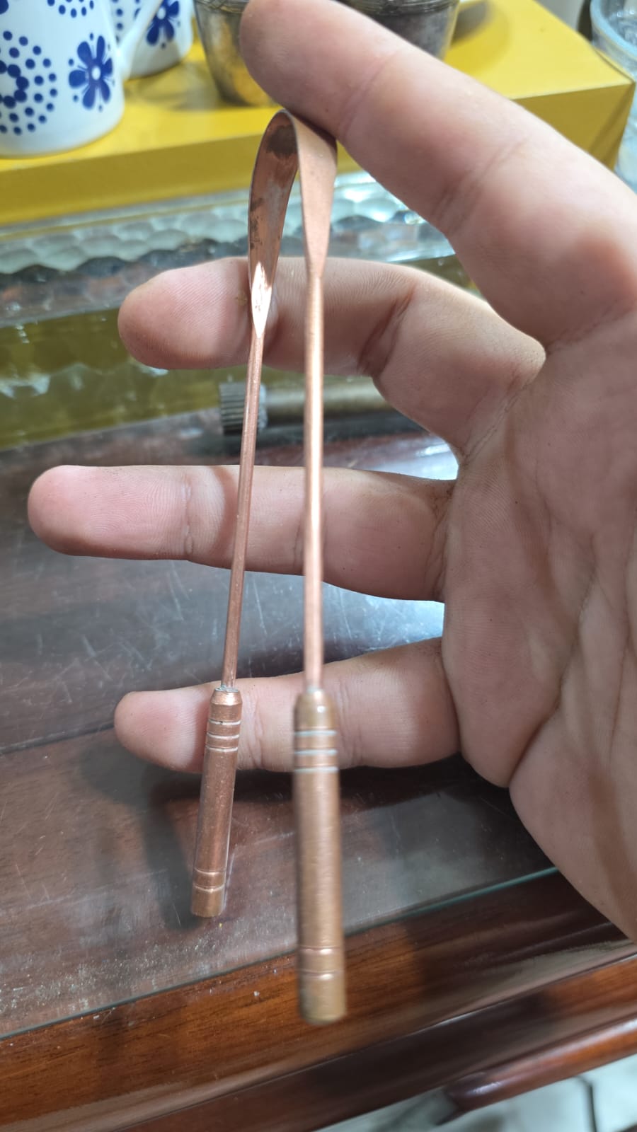 Raspador de língua de cobre - Imagem 2
