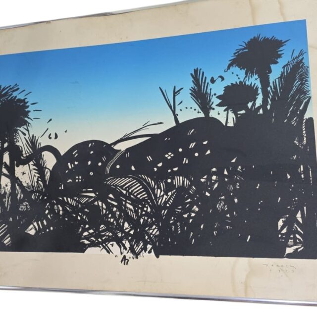 Quadro assinado com bela arte