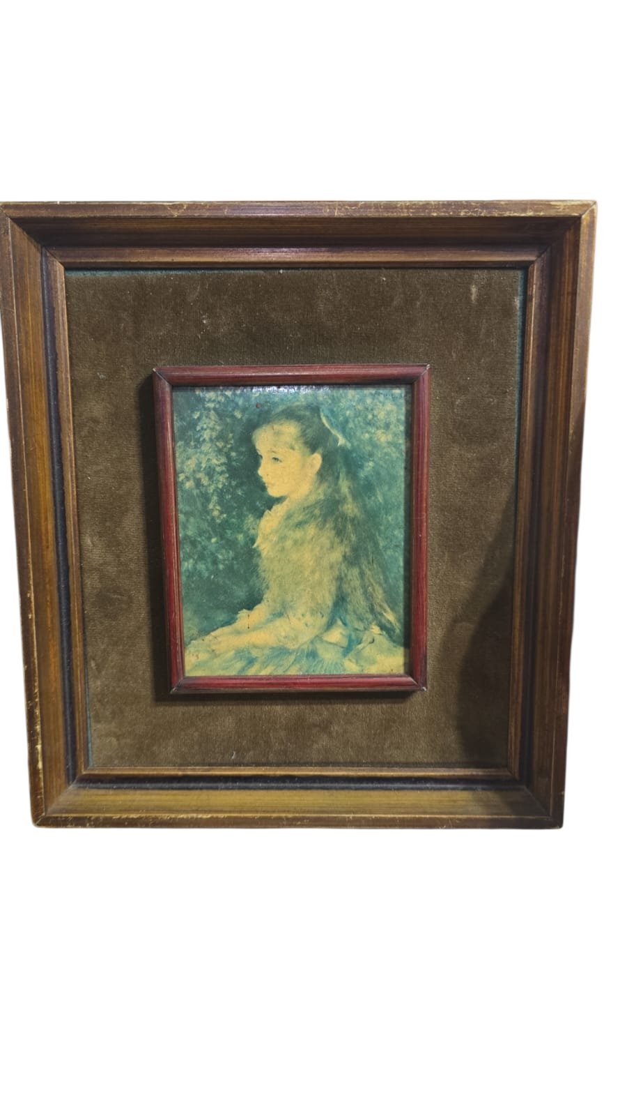 Belo e antigo quadro