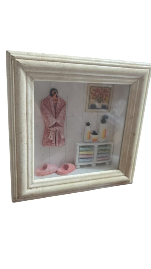 Quadro expositor artesanal