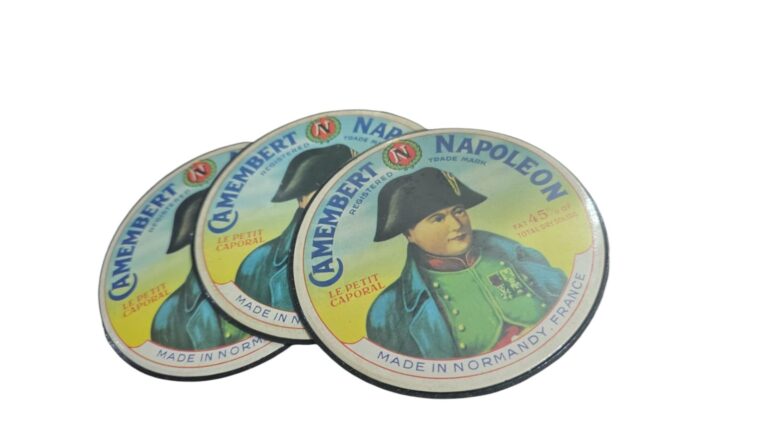 Trio de antigos porta copos Napoleônicos