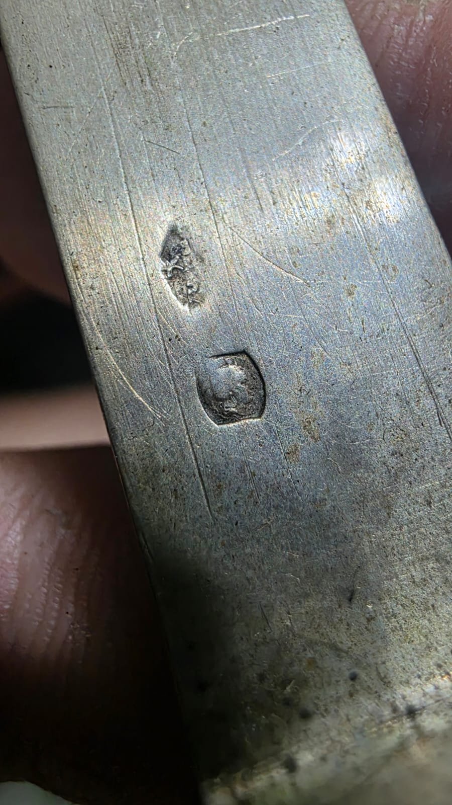 Espátula francesa em prata de lei, contrastada - Imagem 4