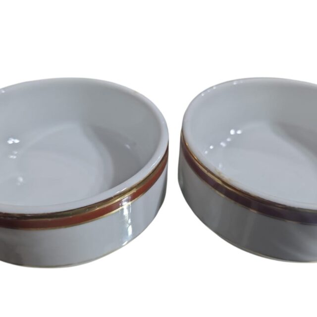 Petisqueiras porcelana Germer. (valor unitário)
