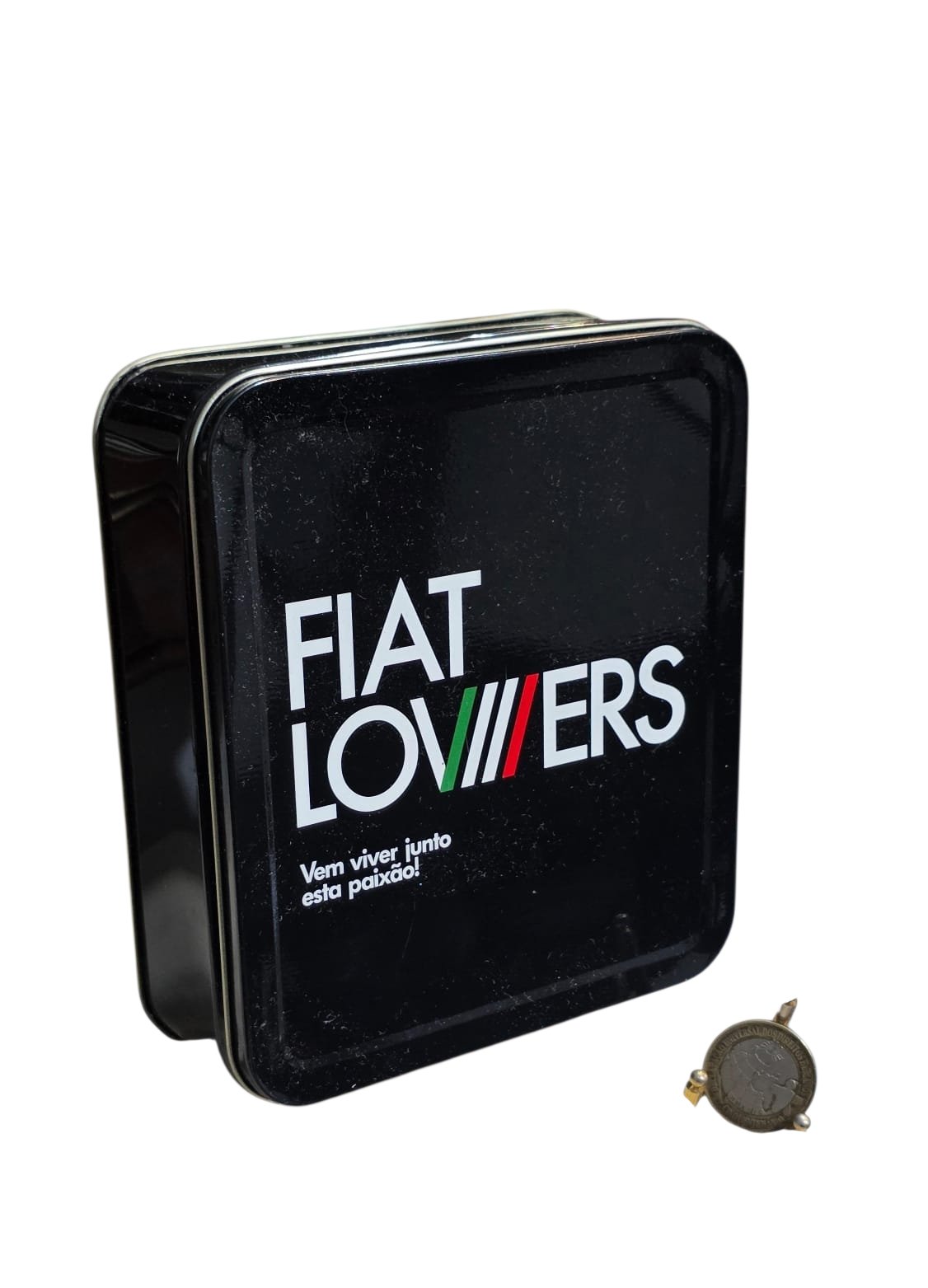Lata de colecionador do programa de relacionamento Fiat Lovers