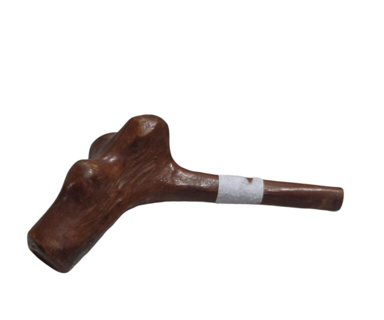 Cachimbo artesanal de madeira