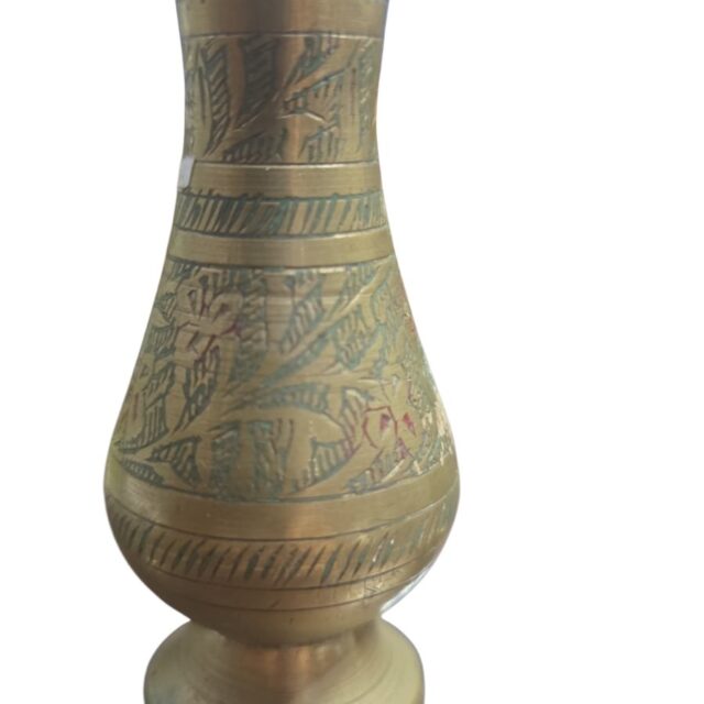Pequeno vaso de bronze indiano