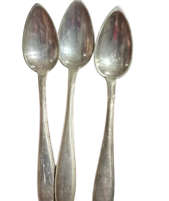 Colheres espessuradas a prata Christofle, francês. (valor unitário)