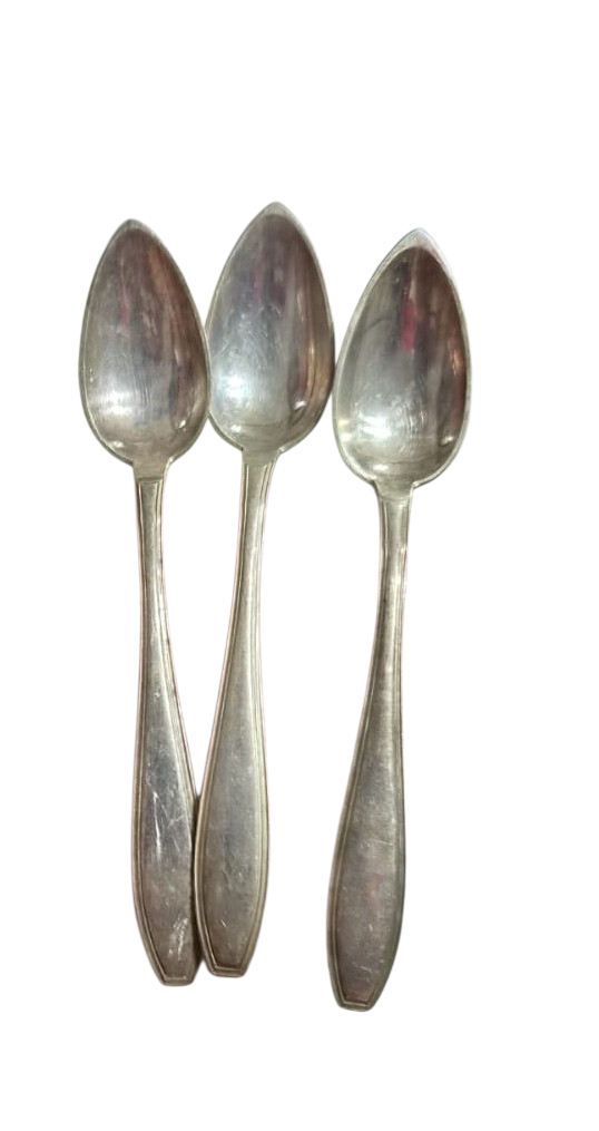 Colheres espessuradas a prata Christofle, francês. (valor unitário)