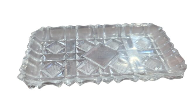 Bandejinha de cristal