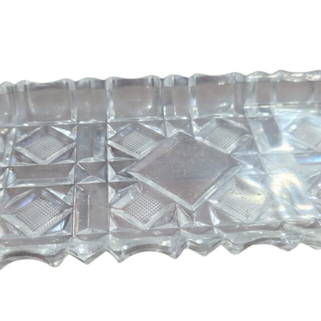 Bandejinha de cristal