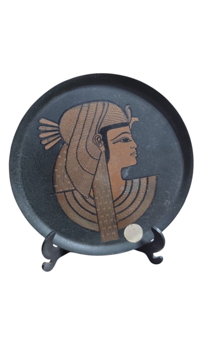 Medalhão de parede egípcio, bela arte