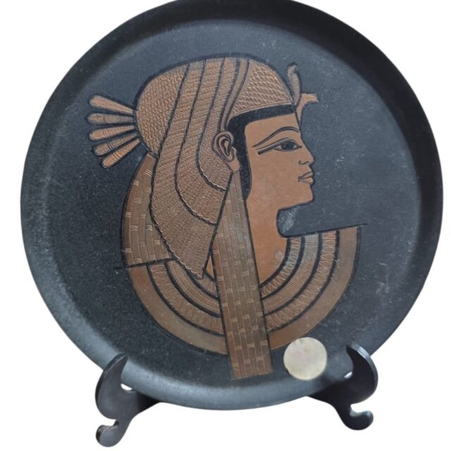 Medalhão de parede egípcio, bela arte