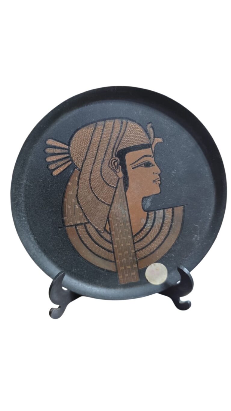 Medalhão de parede egípcio, bela arte