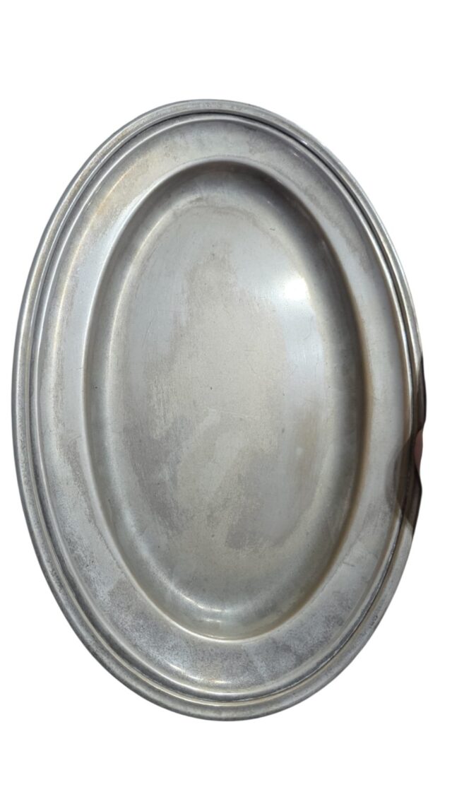 Bandeja espessurada a prata